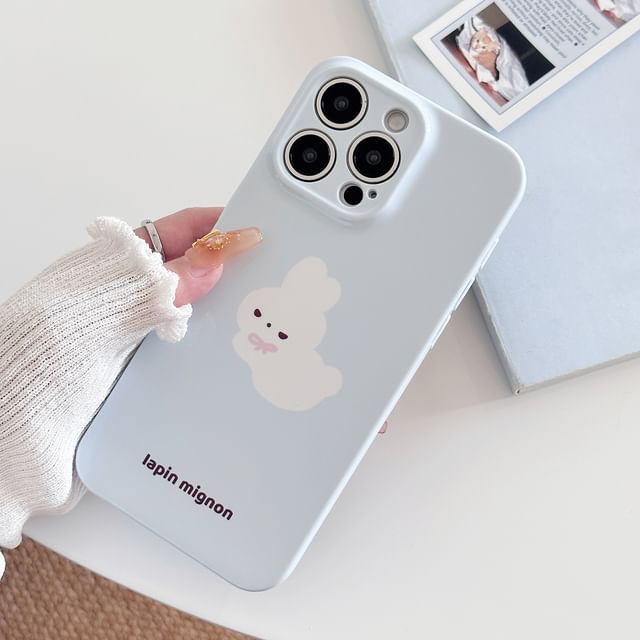 Phone Case Rabbit Print
