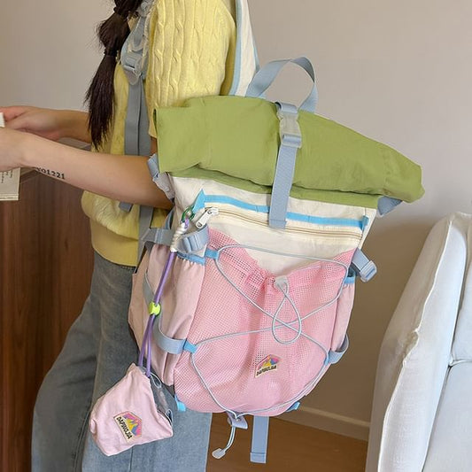 Zip Block Backpack Color