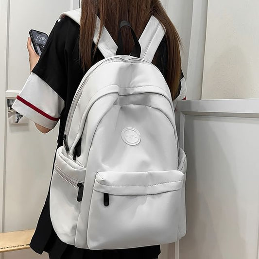 Zip Backpack Plain