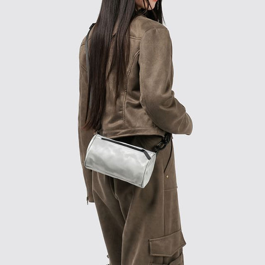 Plain Zip Bag Crossbody