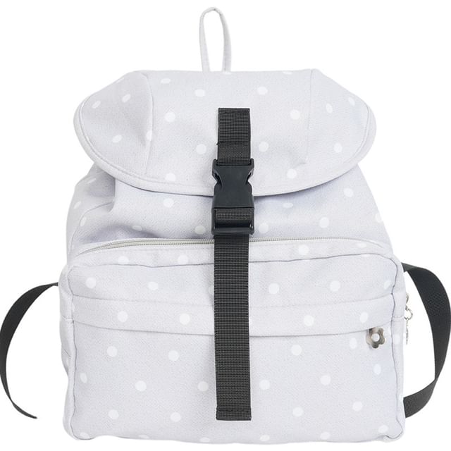 Star Print Flap Backpack