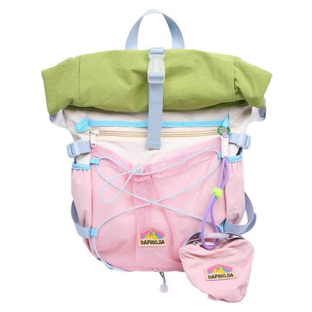Zip Block Backpack Color