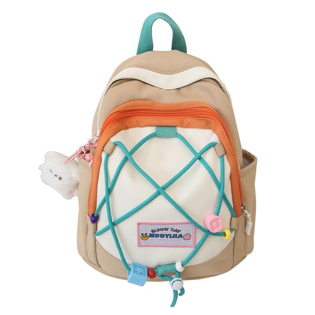 Canvas Color Backpack Block