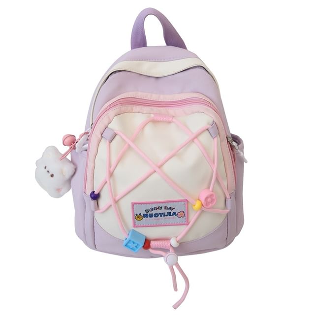 Canvas Color Backpack Block