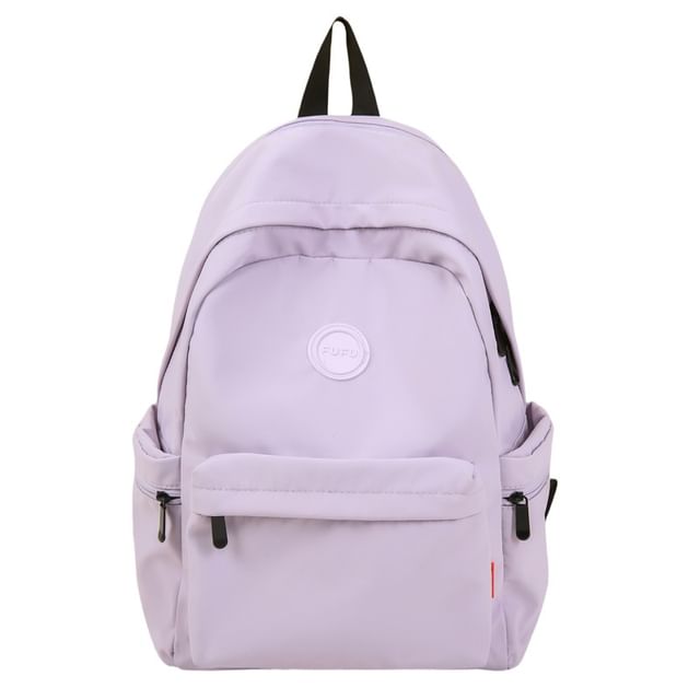 Zip Backpack Plain