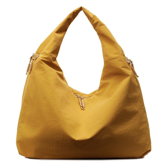 Shoulder Bag Zip Plain