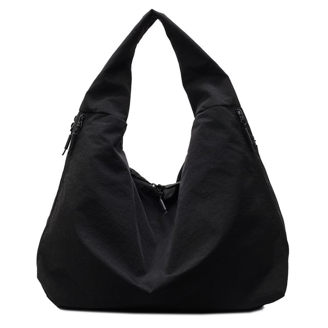 Shoulder Bag Zip Plain