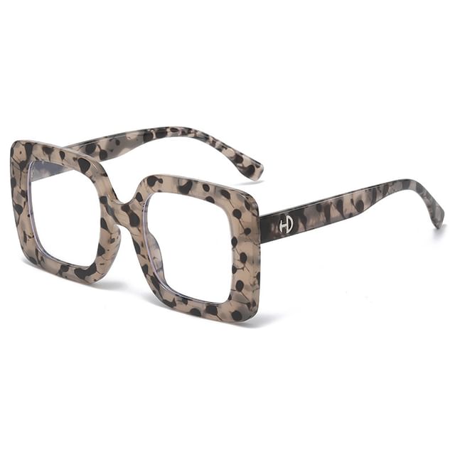 Sunglasses Frame Thick Square