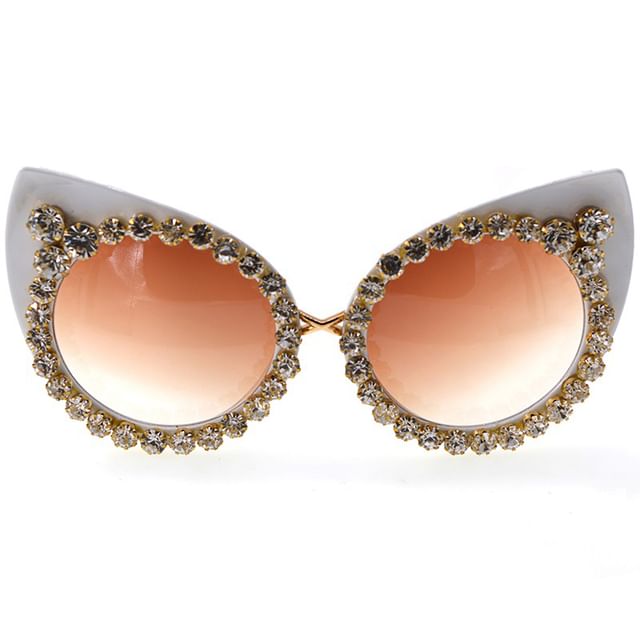 Eye Cat Sunglasses Rhinestone