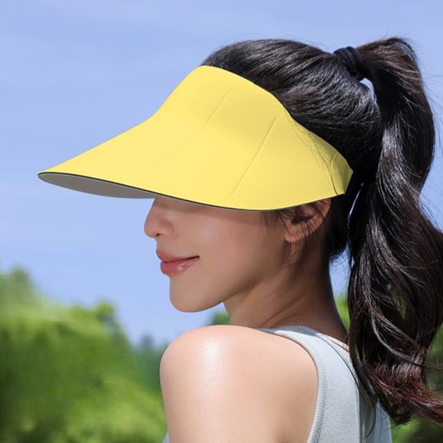 Foldable Sun Plain Visor