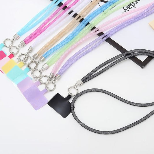Lanyard Phone Glitter with Pad