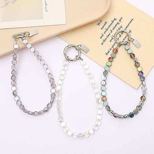 Faux Crystal Bead Phone Strap