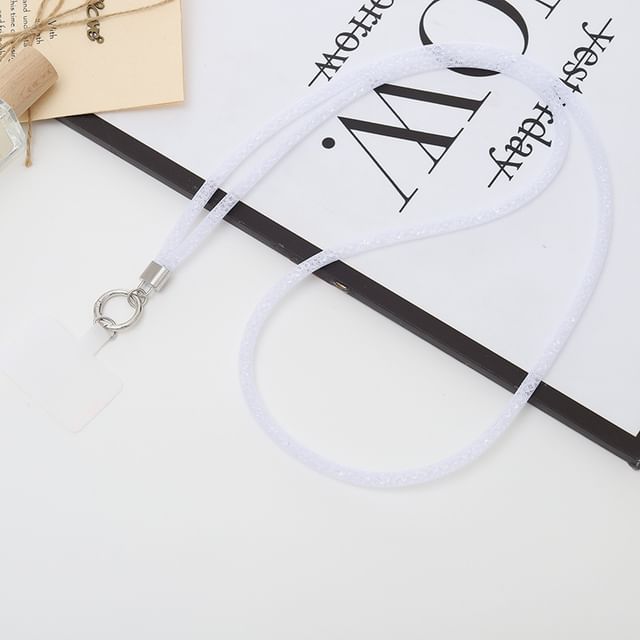 Lanyard Phone Glitter with Pad