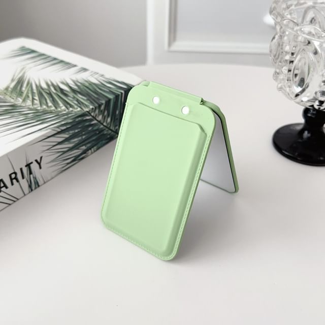 with Card Mirror Magnetic MagSafe) Portable Holder (Compatible