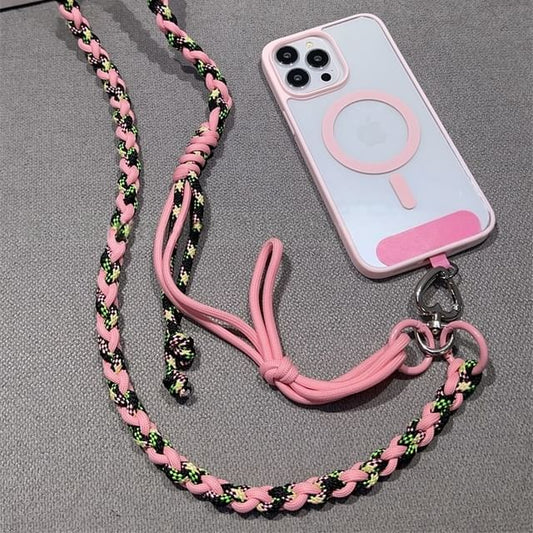 Pad Braided Phone with Strap Lanyard