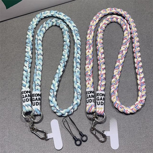 Strap Phone Pad with Lanyard Braided and