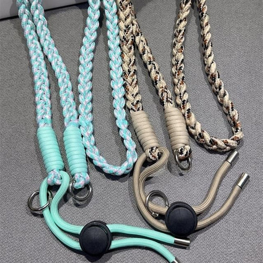 Braided Lanyard with and Pad Phone Strap
