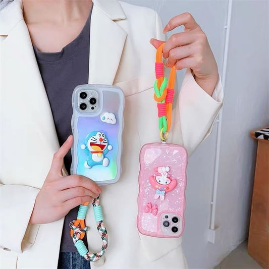 Lanyard with Two-Tone Phone and Pad Strap