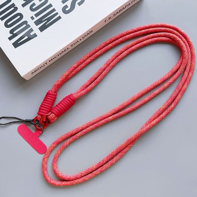 Pad Strap Plain Phone with Lanyard
