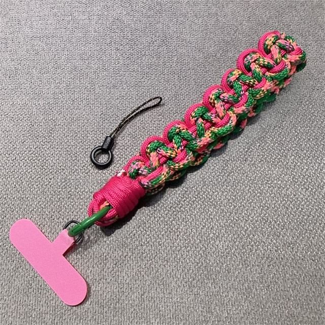 with Braided Strap Phone Lanyard Pad