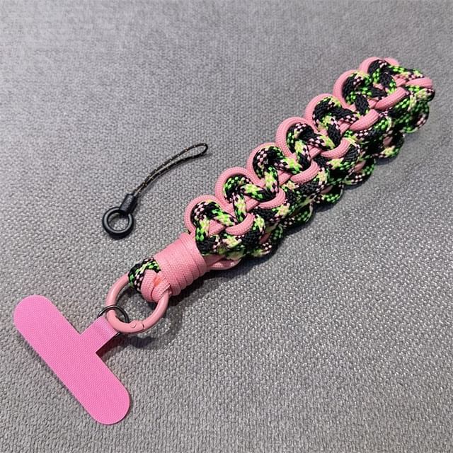 with Braided Strap Phone Lanyard Pad