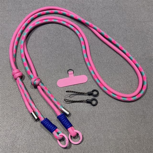 Pad Phone Two-Tone Lanyard with