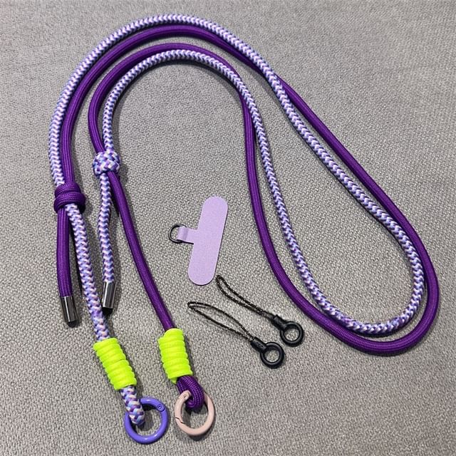Pad Phone Two-Tone Lanyard with