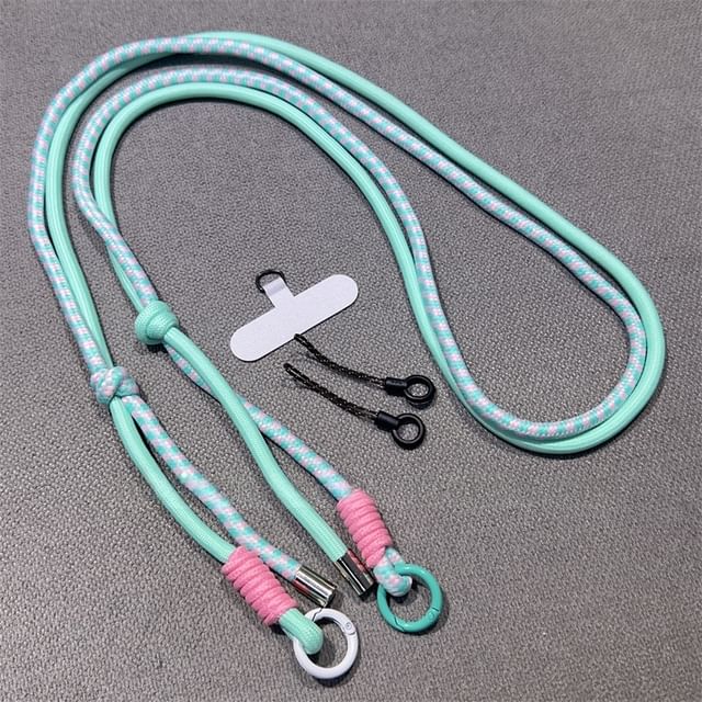Pad Phone Two-Tone Lanyard with