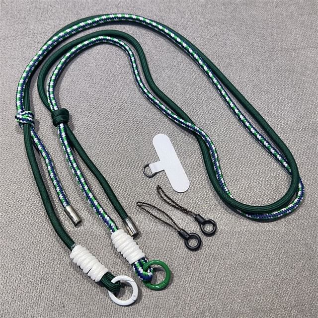 Pad Phone Two-Tone Lanyard with