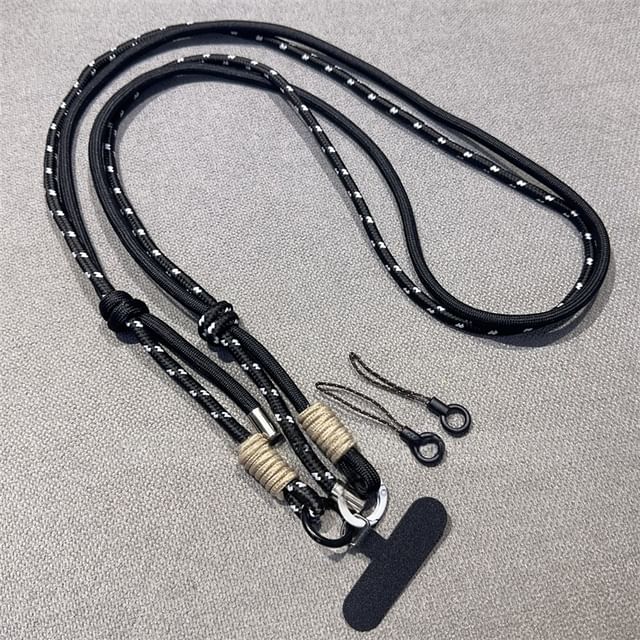 Pad Phone Two-Tone Lanyard with