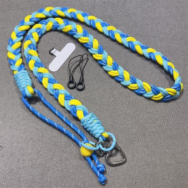 Phone Braided Lanyard Pad with