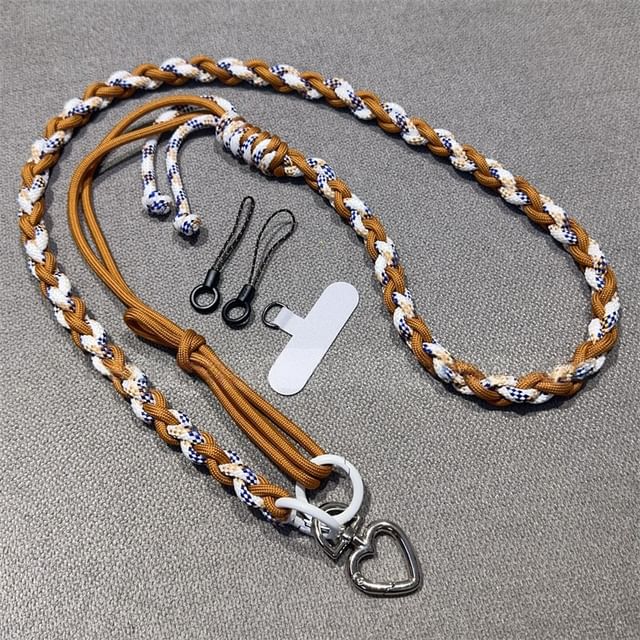 Pad Braided Phone with Strap Lanyard