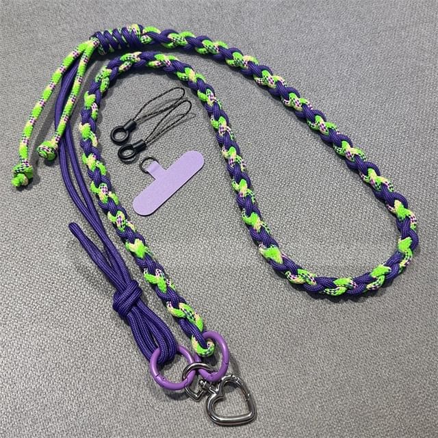 Pad Braided Phone with Strap Lanyard