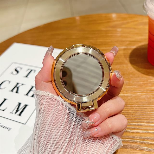 with Magnetic Phone Stand Mirror Alloy