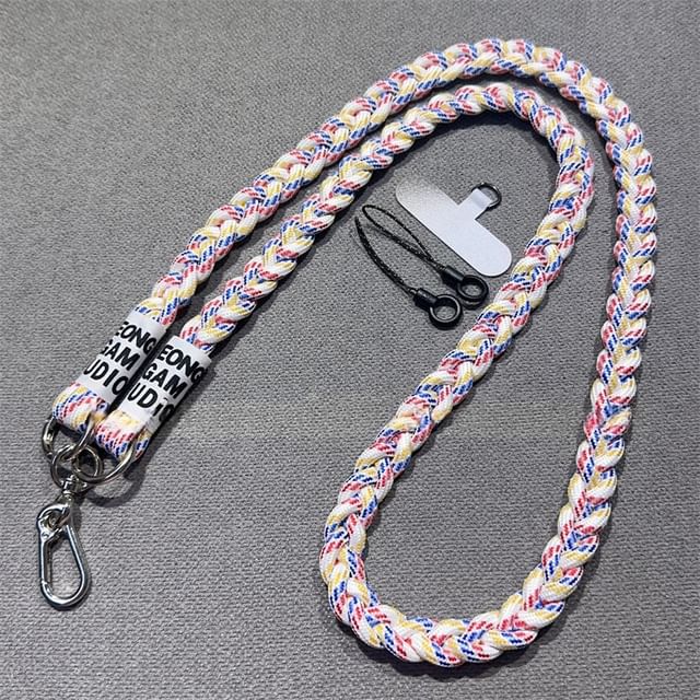 Strap Phone Pad with Lanyard Braided and