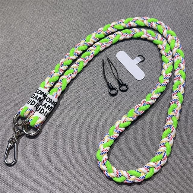 Strap Phone Pad with Lanyard Braided and