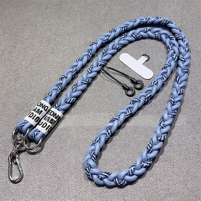 Strap Phone Pad with Lanyard Braided and