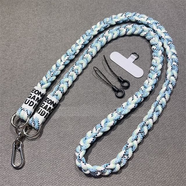 Strap Phone Pad with Lanyard Braided and