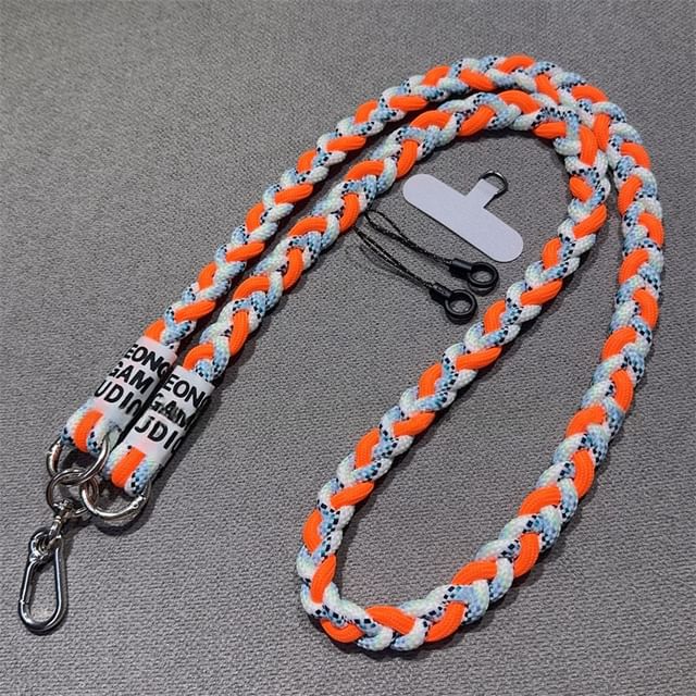 Strap Phone Pad with Lanyard Braided and