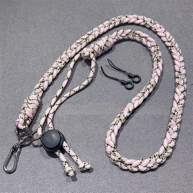 Braided Lanyard with and Pad Phone Strap