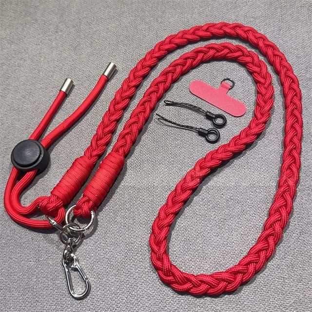 Braided Lanyard with and Pad Phone Strap