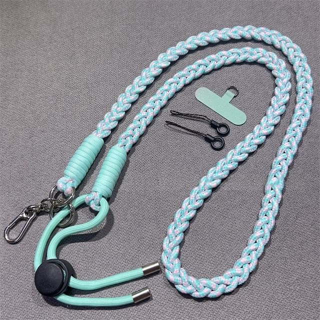 Braided Lanyard with and Pad Phone Strap