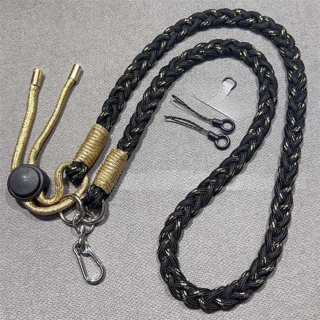 Braided Lanyard with and Pad Phone Strap