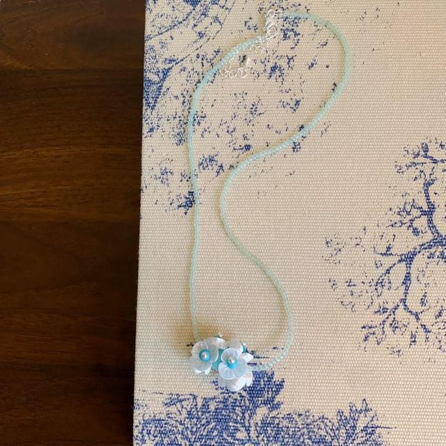 Earring Beaded / Drop Floral Necklace