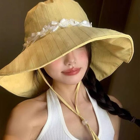 Applique Sun Bow Hat