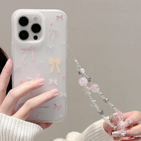 Phone Print Case Bow