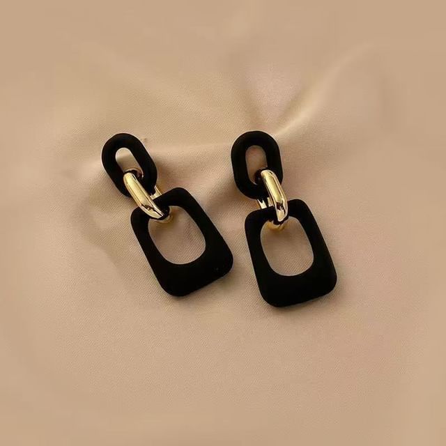 Alloy Earring Geometric Acrylic Dangle