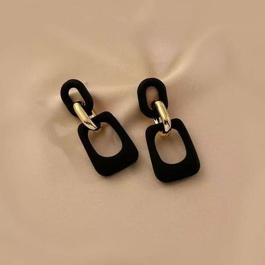 Alloy Earring Geometric Acrylic Dangle