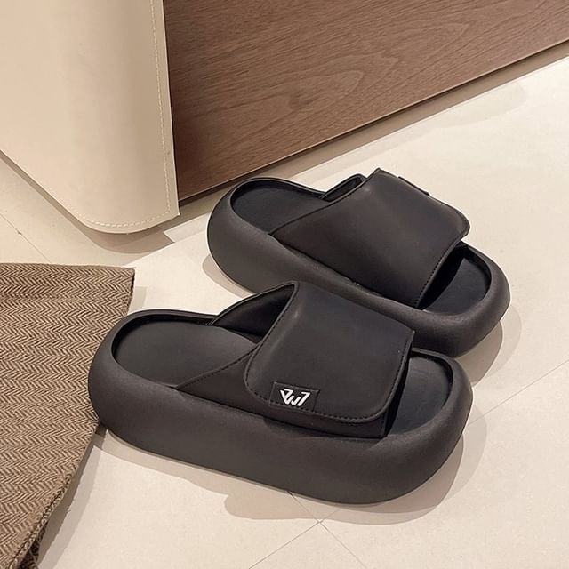 Strap Sandals Adhesive Platform