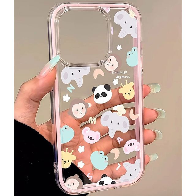 Phone Case Transparent Animal